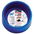 API Blue Plastic 5 qt Heated Pet Bowl For Dogs