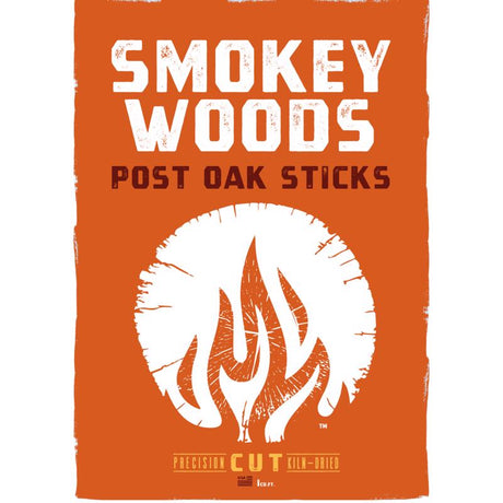 Smokey Woods All Natural Post Oak Cooking Logs 1 cu ft