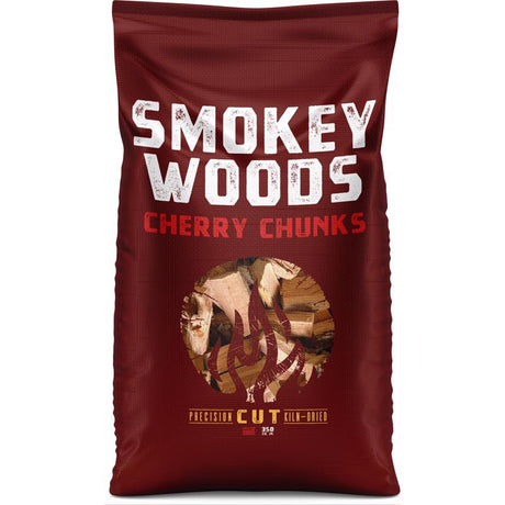 Smokey Woods All Natural Cherry Wood Smoking Chunks 350 cu in