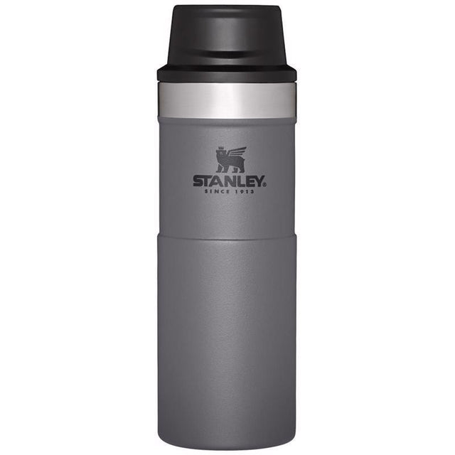 Stanley Classic Trigger Action 16 oz Charcoal BPA Free Travel Mug