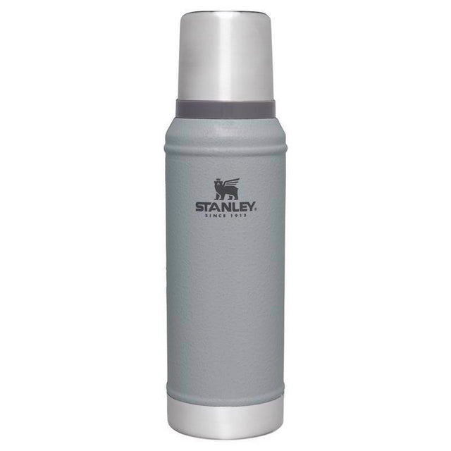 Stanley Classic Legendary 1 qt Hammertone SIlver BPA Free Insulated Bottle