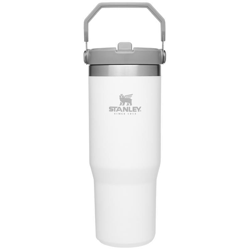 Stanley The IceFlow 30 oz Double-wall vacuum insulation Polar BPA Free Insulated Straw Tumbler