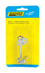 Seachoice Chrome-Plated Brass 3 in. L X 7.25 in. W Cabin Door Hook 1 pk