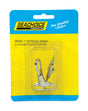 Seachoice Chrome-Plated Brass 2-1/8 in. L X 1 in. W Spring Snaps 2 pk