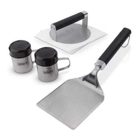 Weber Plastic/Stainless Steel Grill Burger Kit
