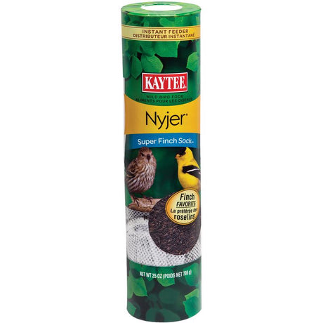 Kaytee Nyjer Finch 25 oz Mesh Sock Instant Feeder Bird Feeder