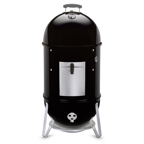 Weber Smokey Mountain Charcoal/Wood Bullet Smoker Black