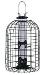 Audubon Wild Bird 1.25 lb Plastic/Wire Caged Tube Bird Feeder 4 ports