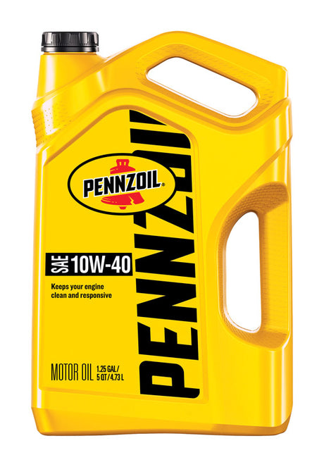 Pennzoil 10W-40 4-Cycle Conventional Motor Oil 5 qt 1 pk