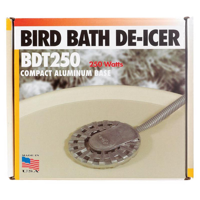 API 11.25 in. H X 4.75 in. W X 4.75 in. D Bird Bath De-Icer/Heater