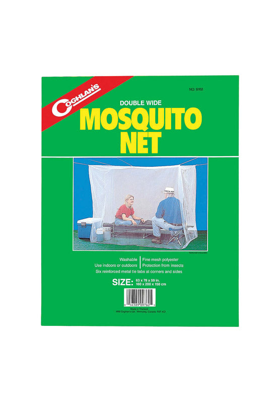 Coghlan's White Mosquito Net 59 in. H X 78 in. W X 63 in. L 1 pk