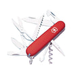 Victorinox Huntsman Red 420 HC Stainless Steel 3.5 in. Multi-Function Knife