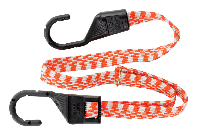 Keeper Orange Bungee Cord 54 in. L X 0.14 in. 1 pk