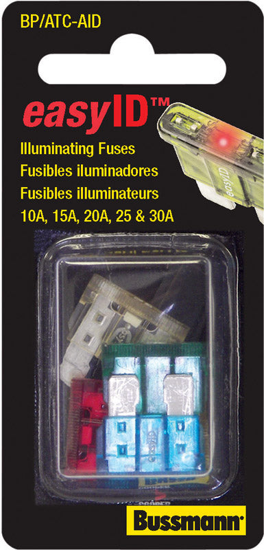 Bussmann EasyID 30 amps ATC Blade Fuse Assortment 1 pk