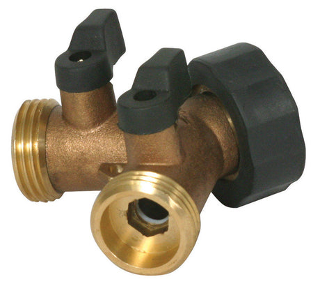 Camco 1 in. Hose X 1 in. Brass Shut-Off Valve