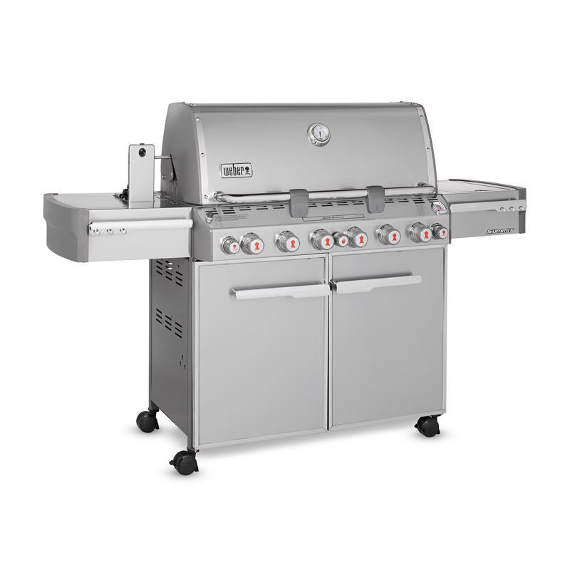 Weber Summit S-670 6 Burner Liquid Propane Grill Stainless Steel