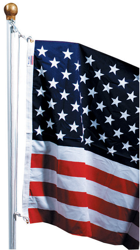 Valley Forge American Flag Kit 36 in. H X 60 in. W