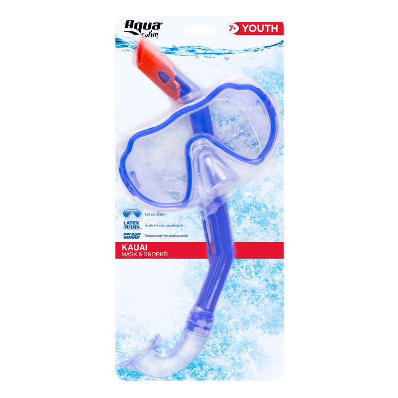 Aqua Swim Assorted Youth Mask/Snorkel