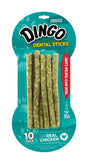 Dingo Large Puppy Dental Sticks Chicken 5 in. L 10 pk