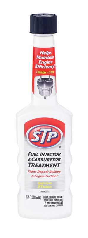 STP Gasoline Fuel injector/Carburetor Cleaner 5.25 oz