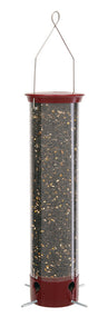 Droll Yankees Dipper Wild Bird 5 lb Polycarbonate Tube Bird Feeder 4 ports