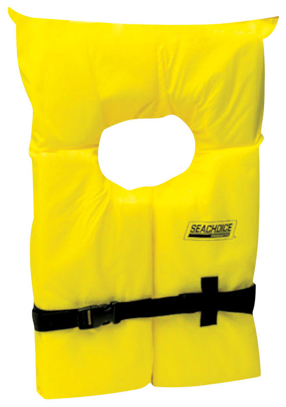 Seachoice Adult Yellow Life Jacket