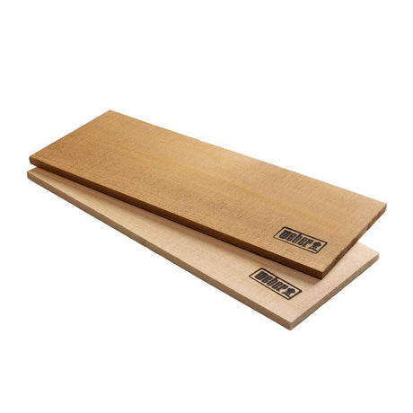 Weber Natural Wood Grilling Plank 15 in. L X 5.7 in. W 2 pk