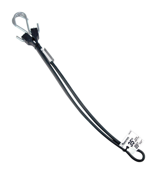 Keeper Black Tarp Strap 35 in. L 1 pk