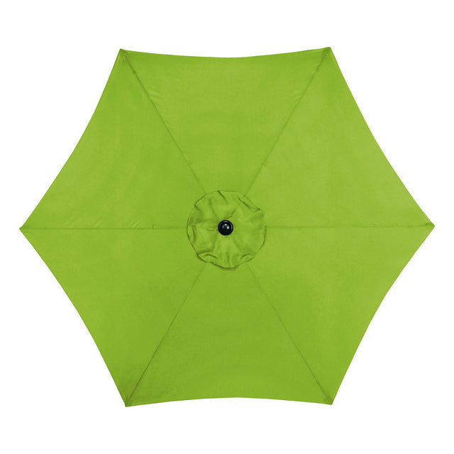 Living Accents 9 ft. Tiltable Sage Market Umbrella