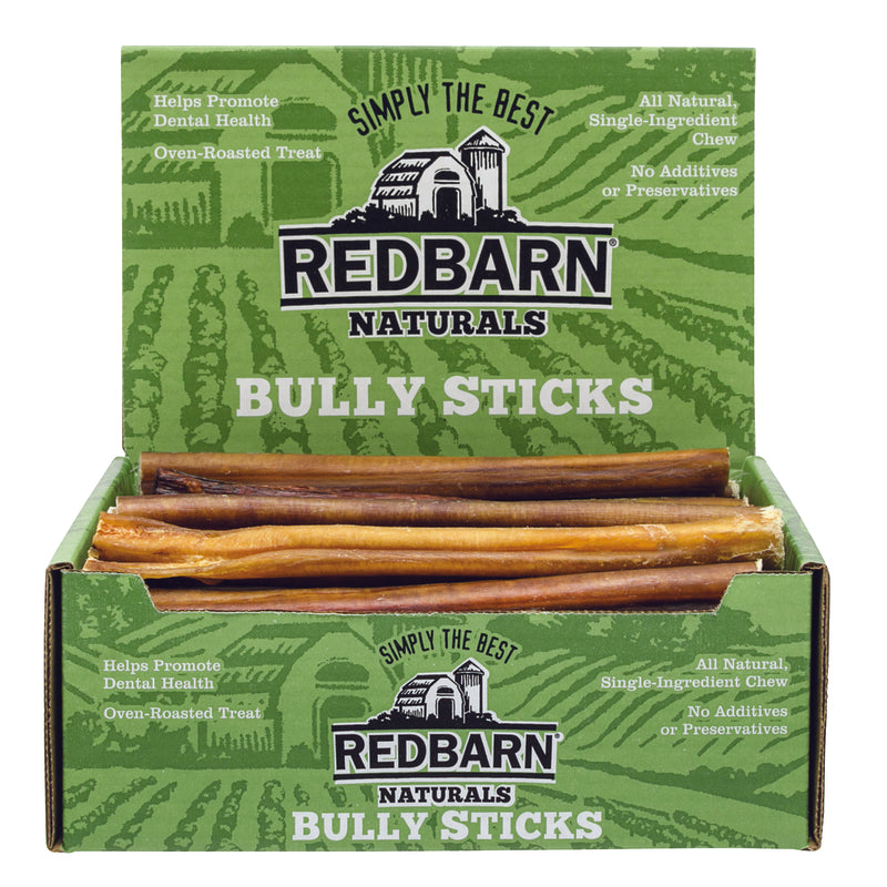 Redbarn Naturals Beef Grain Free Bully Stick For Dogs 0.65 oz 9 in. 1 pk