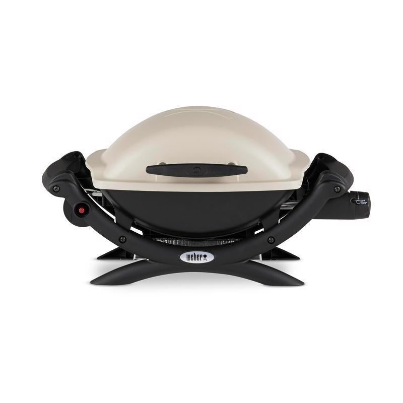 Weber Q1000 1 Burner Liquid Propane Grill Titanium