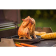 Weber Deluxe Steel Poultry Roaster 15.5 in. L X 12.3 in. W 1 pk