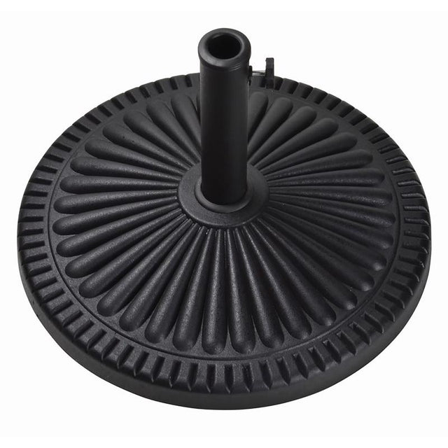 Bond Black Envirostone Umbrella Base