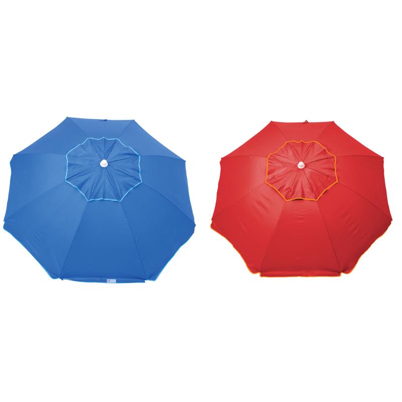 Rio Deluxe 6.5 ft. Tiltable Assorted Beach Umbrella