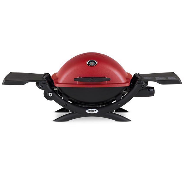 Weber Q1200 1 Burner Liquid Propane Grill Red