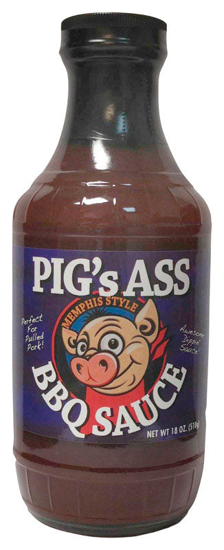 Pig's Ass Memphis Style BBQ Sauce 18 oz