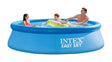 Intex 1018 gal Round Plastic Above Ground Pool 30 in. H X 10 ft. D