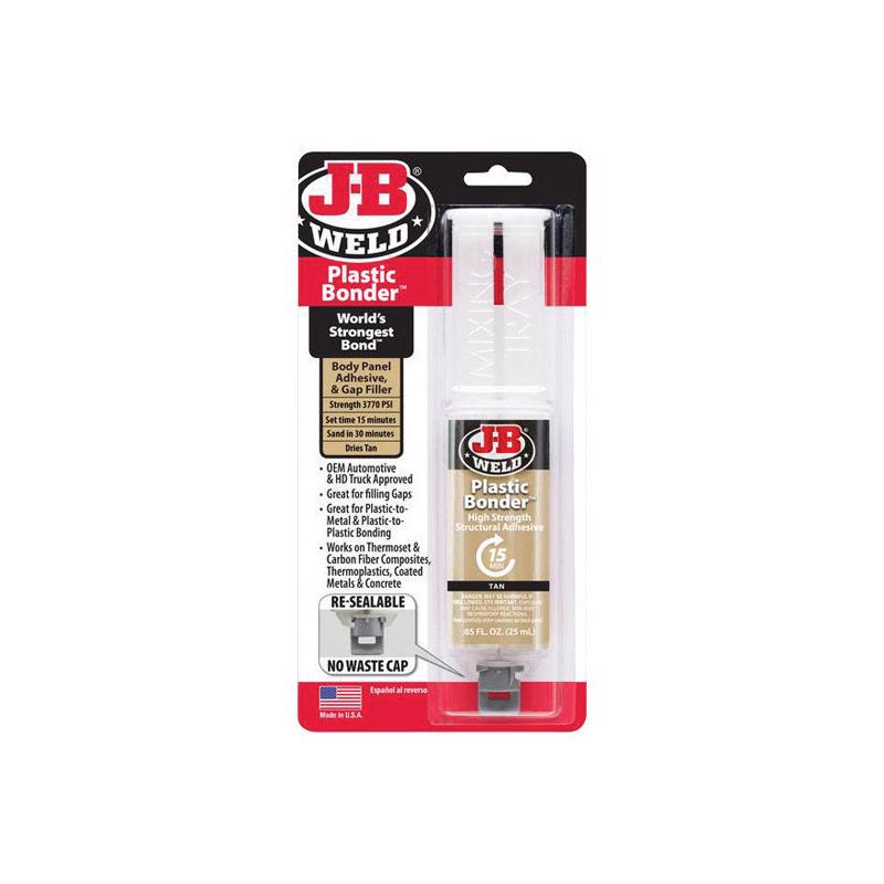 J-B Weld High Strength Plastic Bonder Liquid 0.85 oz