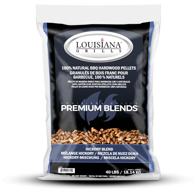 Louisiana Grills Wood Pellets All Natural Hickory 40 lb