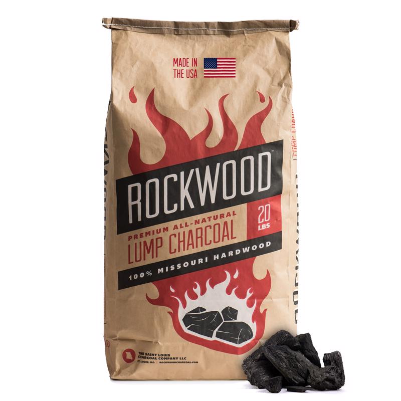 Rockwood All Natural Hardwood Lump Charcoal 20 lb