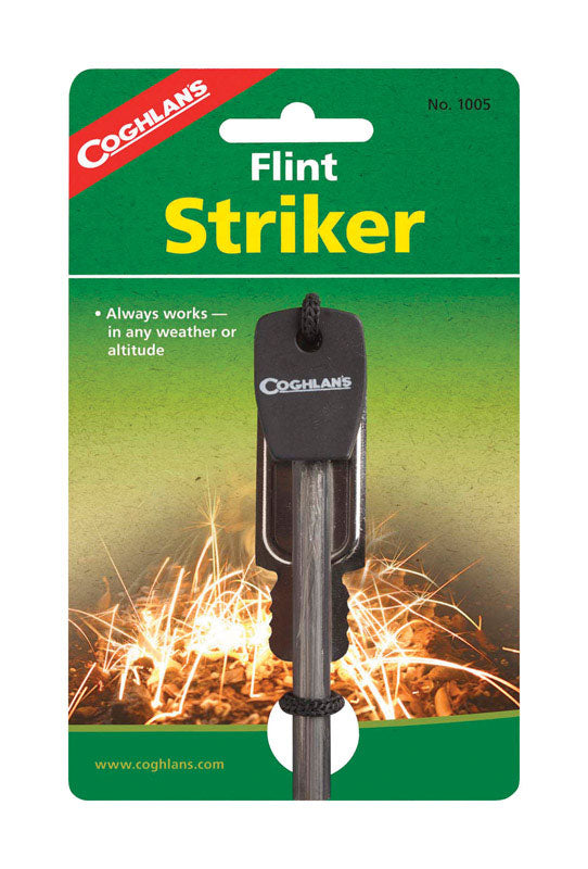 Coghlan's Black Flint Striker 3-7/8 in. H X 5/16 in. W X 3.625 in. L 1 pk