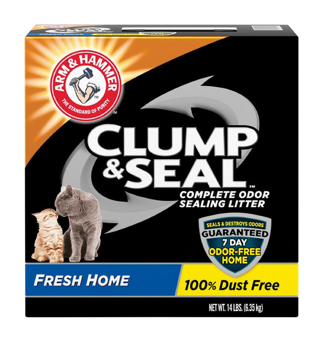 Arm & Hammer Clump & Seal Fresh and Clean Scent Cat Litter 14 lb