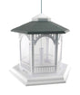 Audubon Wild Bird 10 lb Plastic Deluxe Gazebo Bird Feeder 6 ports