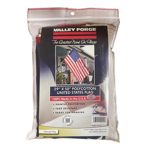 Valley Forge American Flag 29 in. H X 50 in. W