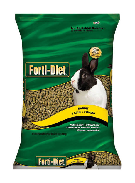 Kaytee Forti-Diet Natural Pellets Rabbit Food 10 lb