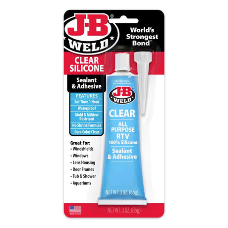 J-B Weld High Strength Silicone Adhesive Sealant Gel 3 oz