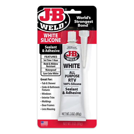 J-B Weld High Strength RTV Silicone Adhesive Sealant Gel 3 oz