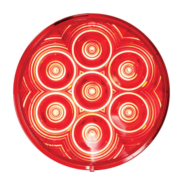 Peterson Red Round Stop/Tail/Turn Light Kit