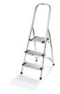 Polder 3-Step 52.5 in. H 225 lb. capacity 3 step Aluminum Folding Step Stool