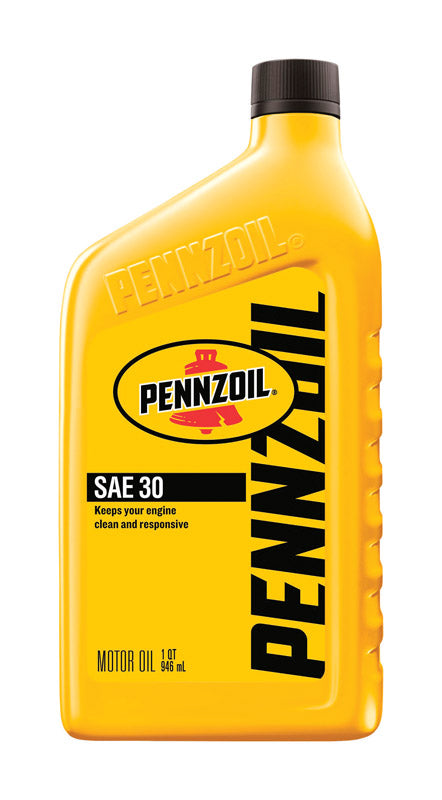 Pennzoil SAE 30 4-Cycle Heavy Duty Motor Oil 1 qt 1 pk